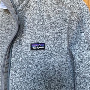 Gray Patagonia Zip Up